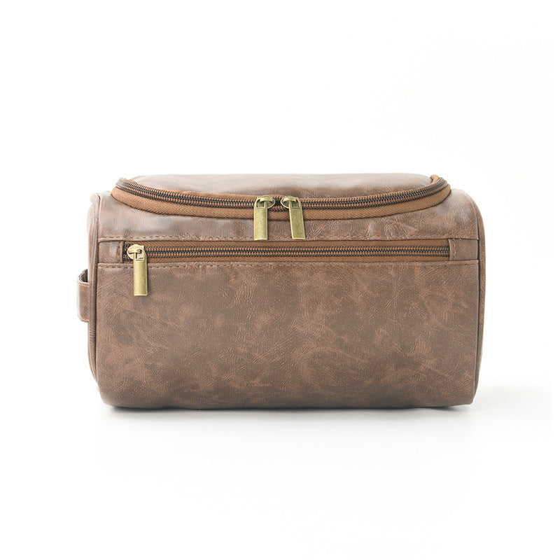 Cosmetic Bag Made of High-Quality Artificial Leather Bowlift