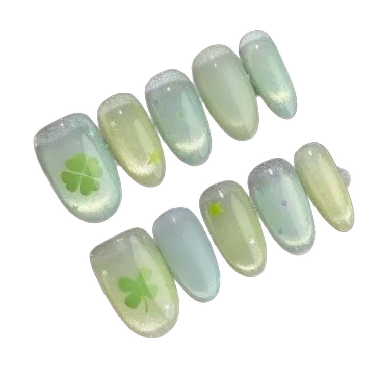 Nature-Inspired Press-On Nail Set Bowlift