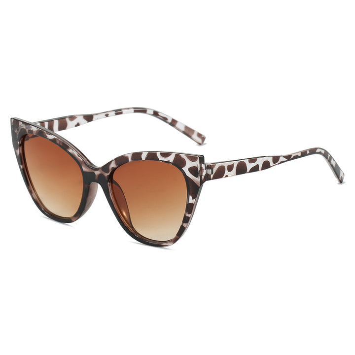 Women's Cat-Eye Sunglasses with UV Protection and Modern Frame Bowlift