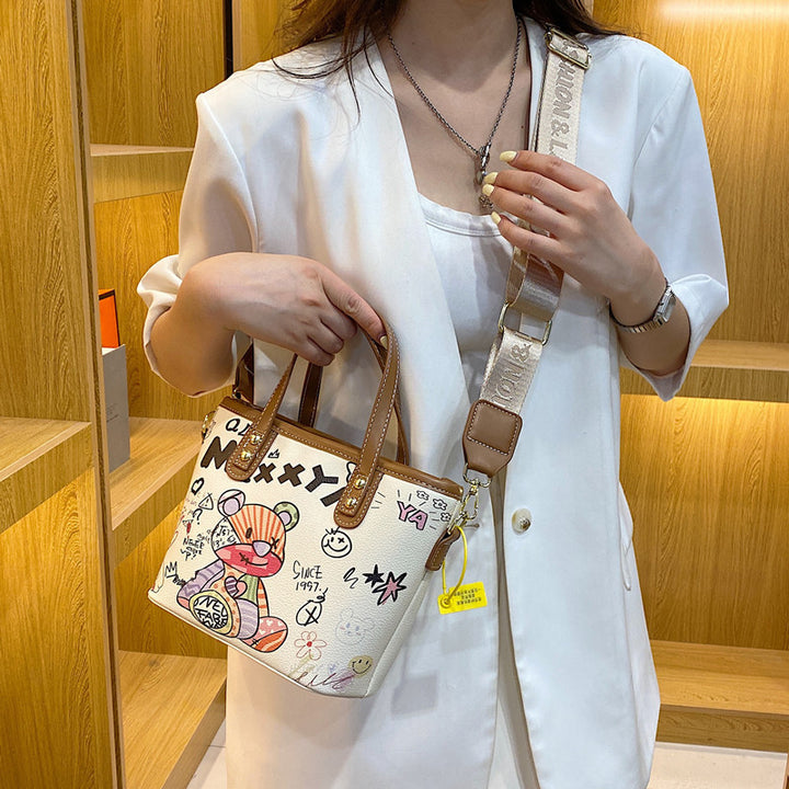 Creative Handbag in Colorful Art Style Bowlift