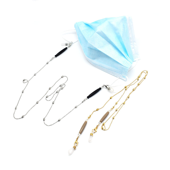 Minimalist Beaded Eyewear Chain Bowlift