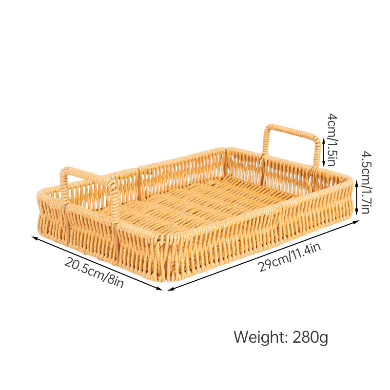Handwoven Serving Tray Bowlift