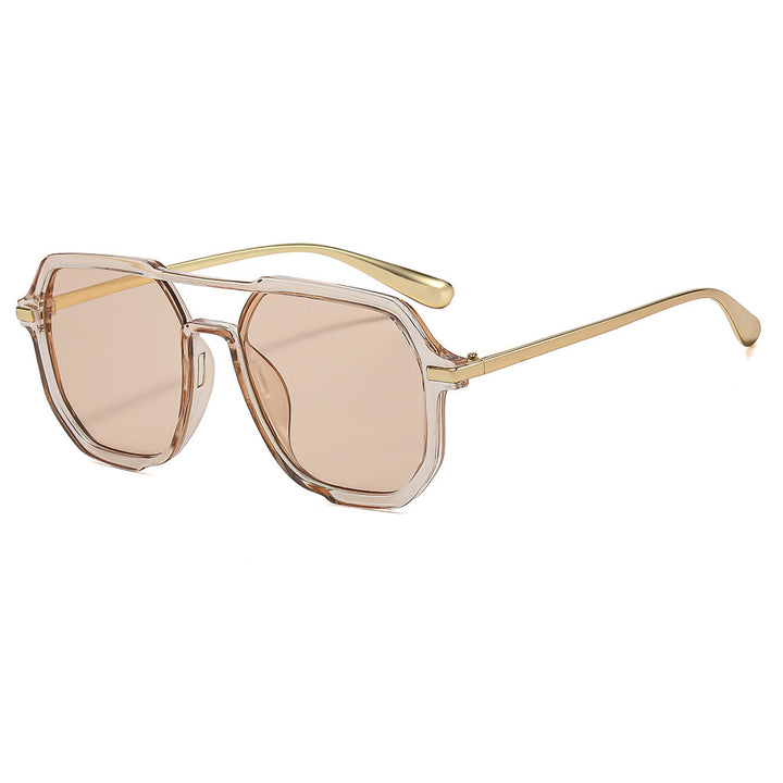 Fashion-Forward Hexagonal Sunglasses Bowlift