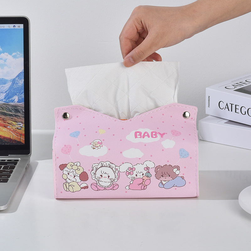 Cute Cartoon Tissue Box Cover Bowlift