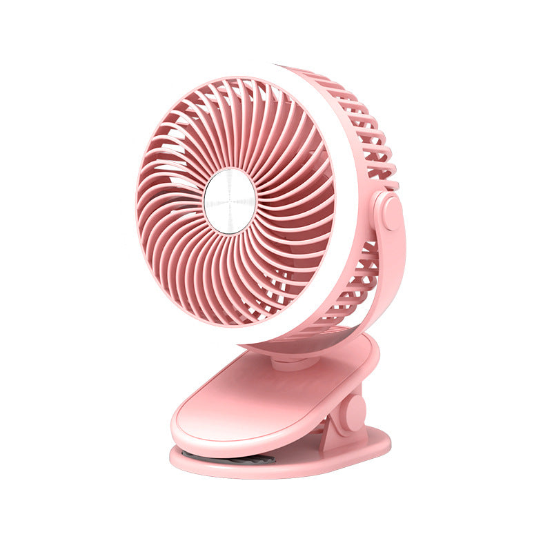 Clip-On Rechargeable Desk Fan Bowlift