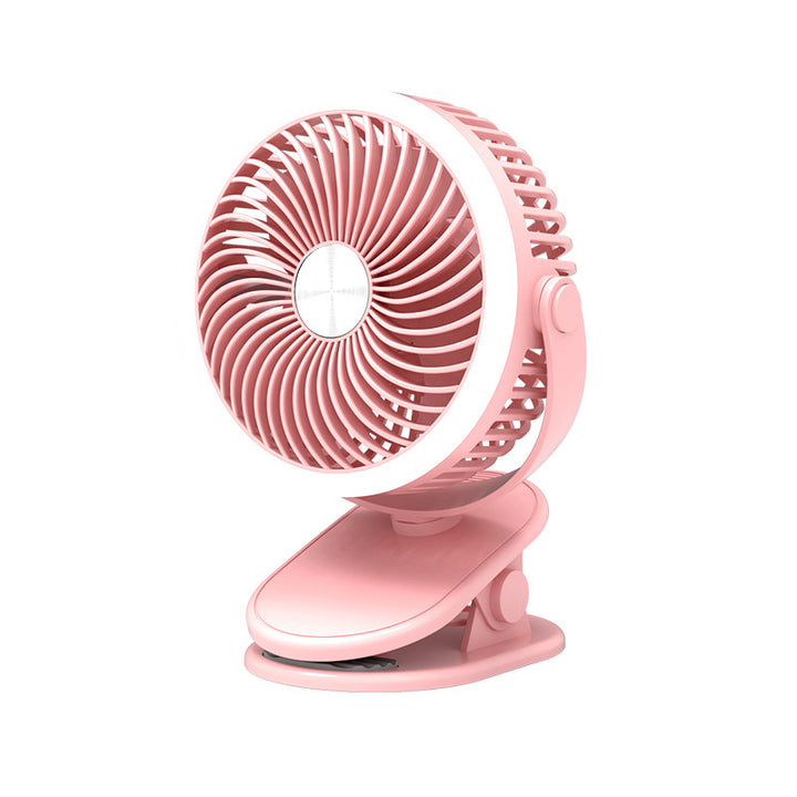 Clip-On Rechargeable Desk Fan Bowlift
