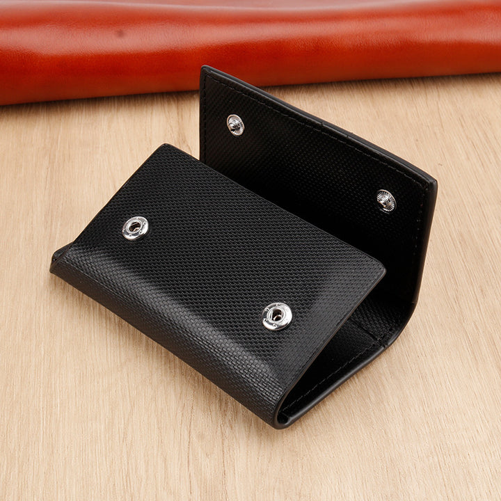 Textured Leather Mobile Phone Pouch Bowlift