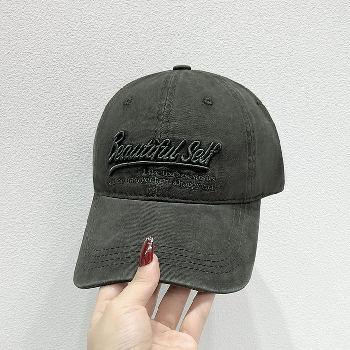Women's Trendy Embroidered Cap Bowlift