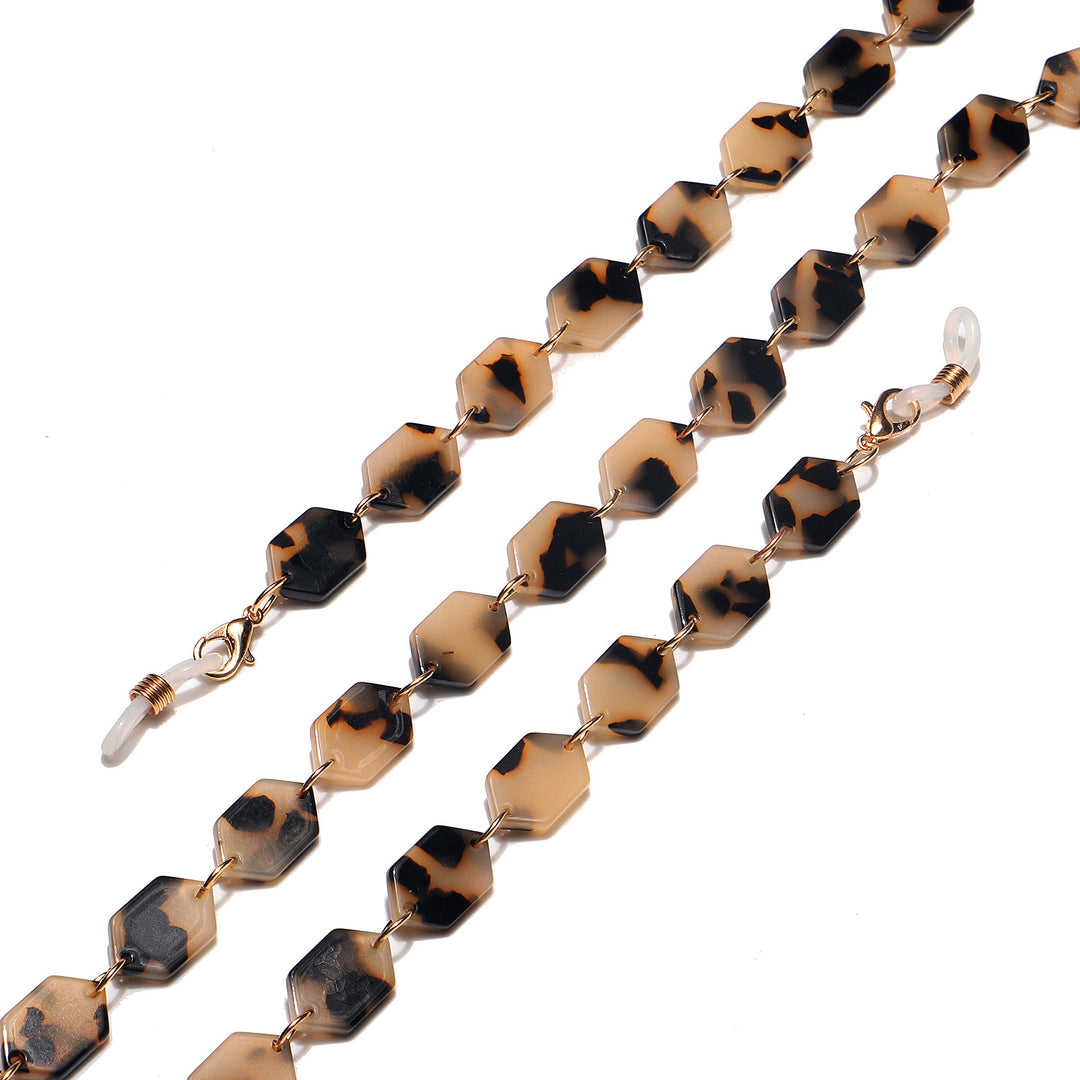 Geometric Eyewear Chain Bowlift