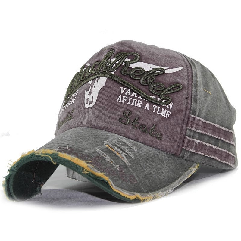 Women's Distressed Graphic Baseball Cap Bowlift 1784083658