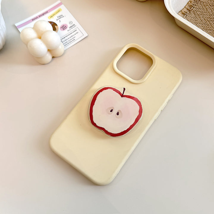 Apple motif coasters Bowlift