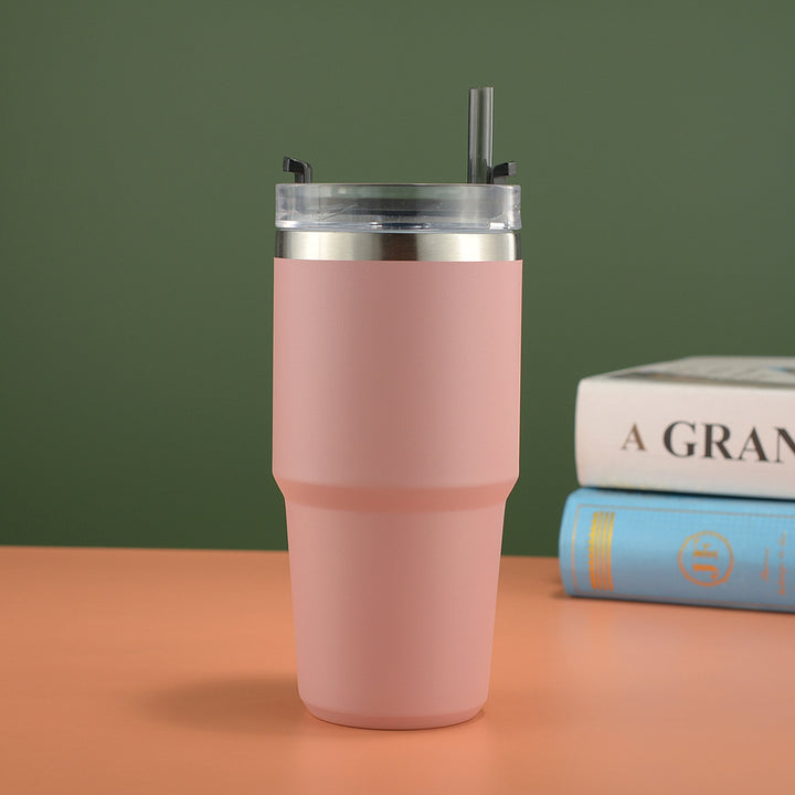 Unisex Rubberized Thermal Mug Bowlift