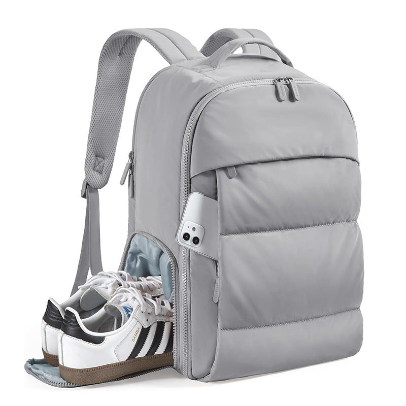 Practical sports backpack with shoe compartment Bowlift