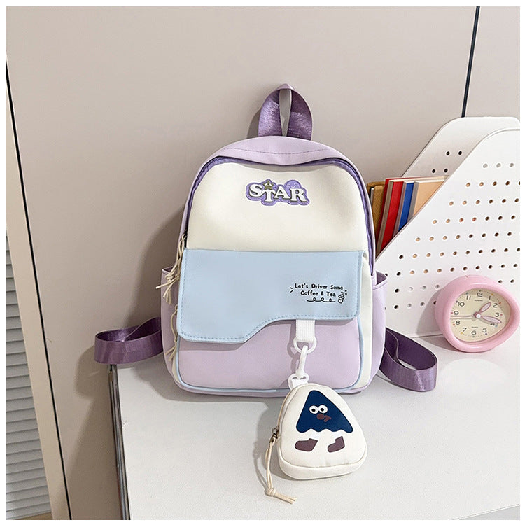 Playful Graphic Mini Backpack