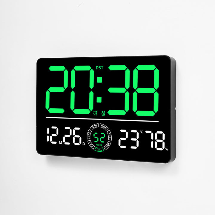 Digital Multifunction Alarm Clock with Hygrometer and Temperature Display Bowlift