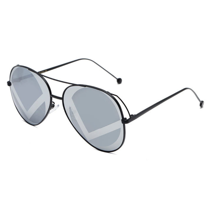Ladies fashionable geometric sunglasses Bowlift