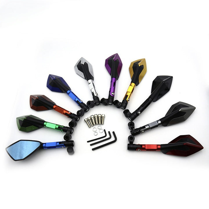 High-Visibility Adjustable Racing Mirrors Bowlift