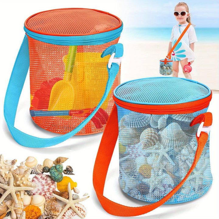 Multifunctional Carrying Bag Made of Net Material Bowlift