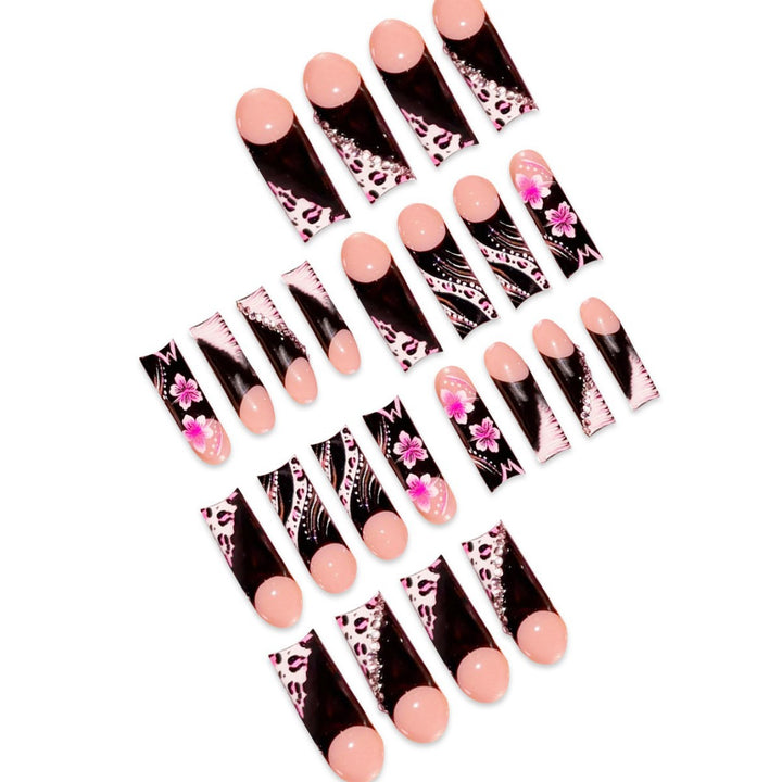 Artistic Stiletto Press-On Nail Set Bowlift