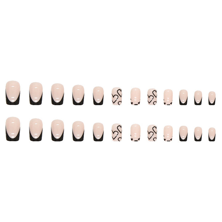 Heart-Inspired Press-On Nail Designs Bowlift