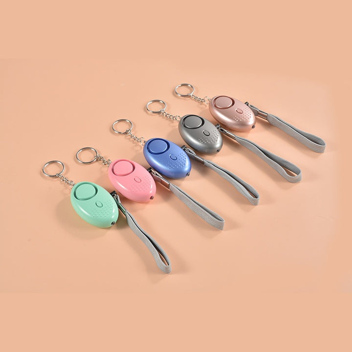Compact personal safety alarm keychain Bowlift