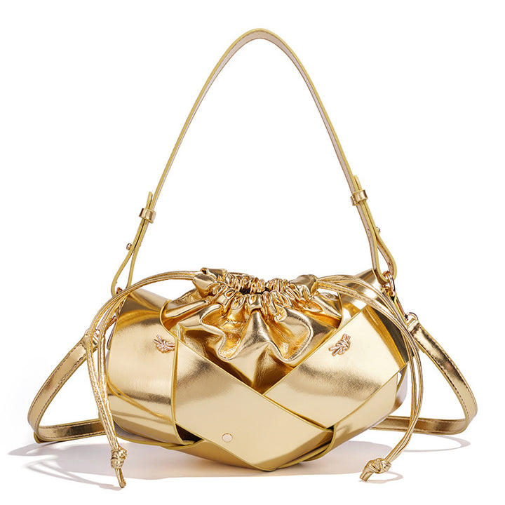 Trendy Metal Satchel Bowlift