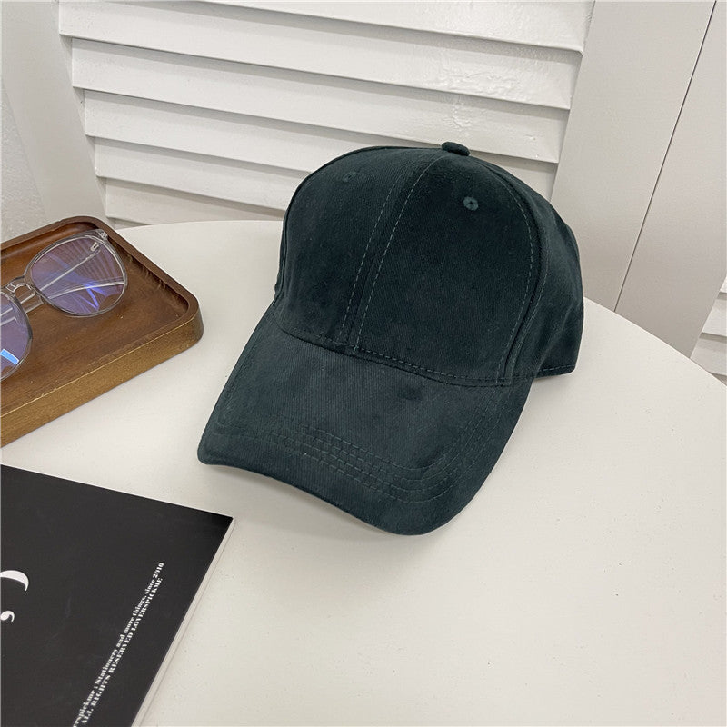 Men's Corduroy Baseball Cap Bowlift