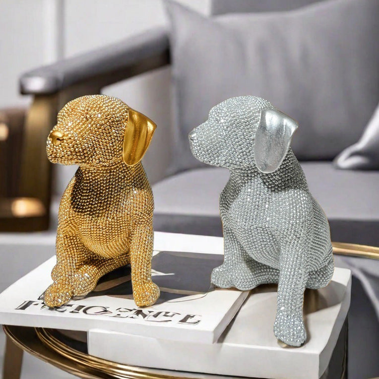 Decorative French Bulldog Sculpture Bowlift