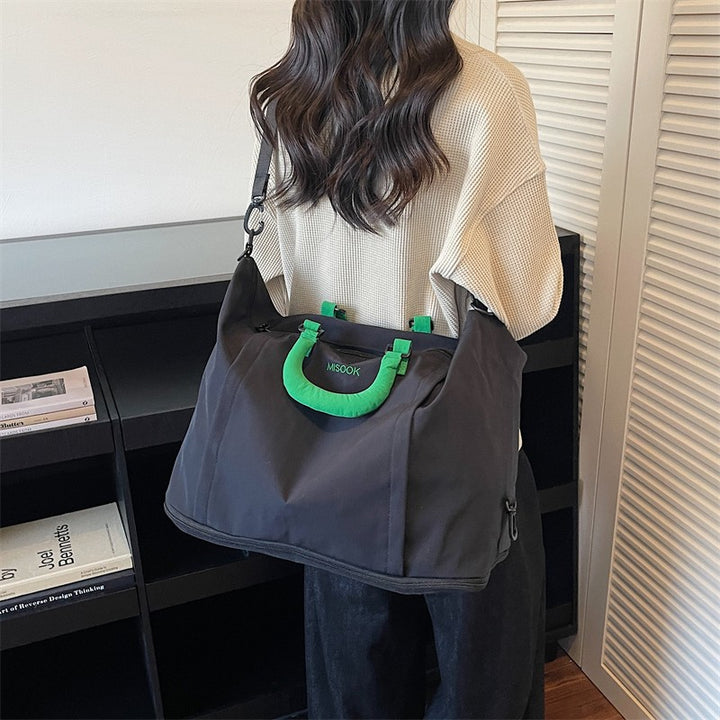 Stylish Multi-Pocket Travel Handbag