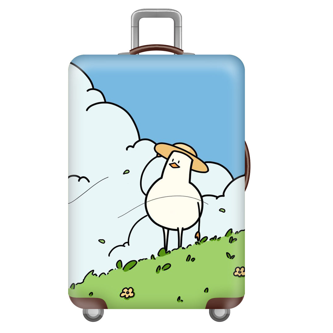Women’s Hardshell Luggage with Creative Cartoon Design Bowlift