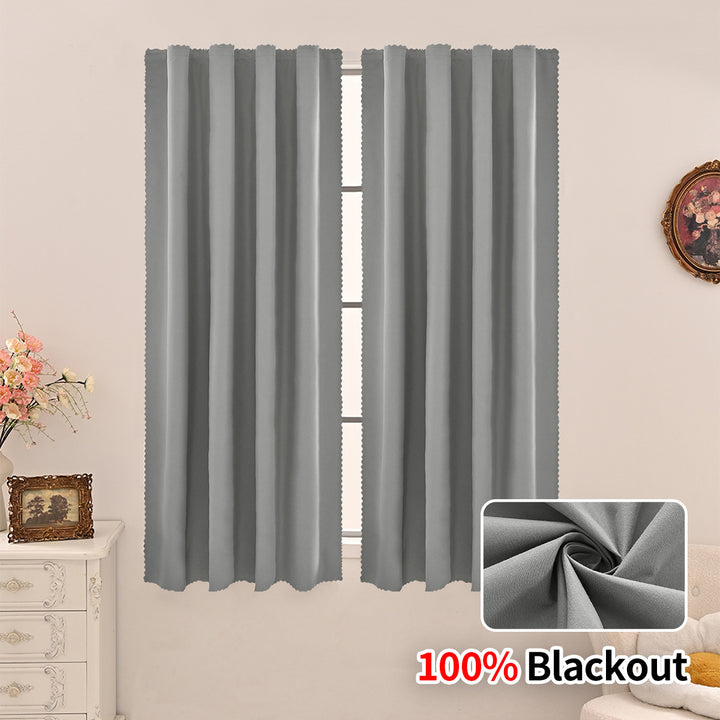 Premium 100% Blackout Window Curtain