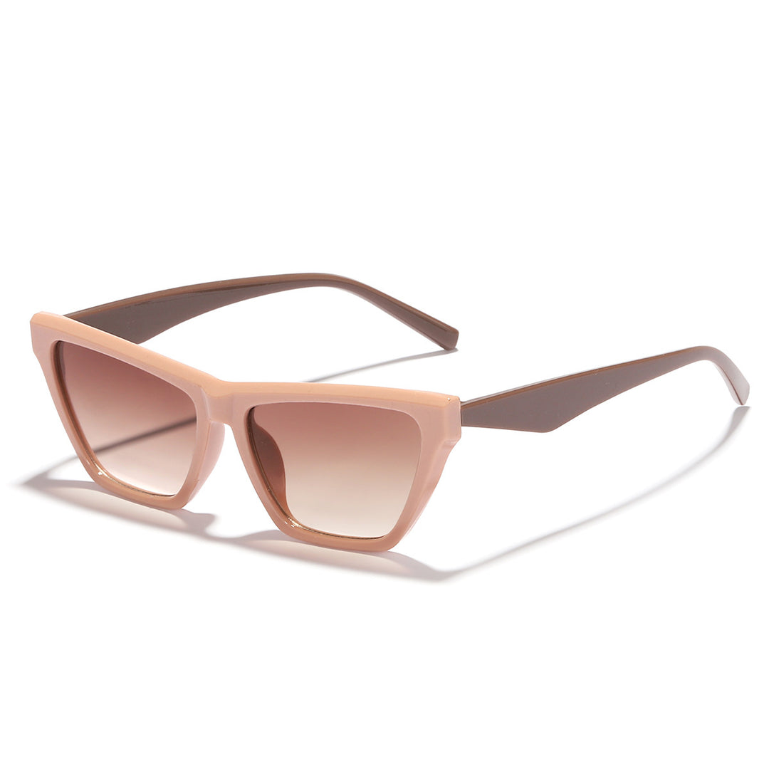 Women’s designer sunglasses with stylish transparent frame and UV protection Bowlift