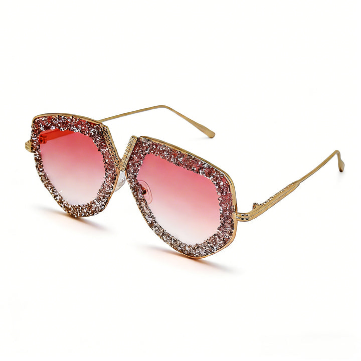 Ladies fashionable sunglasses with sparkling frame and elegant shape Bowlift
