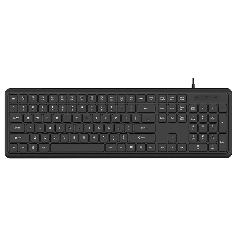 Wired Minimalistic Multimedia Keyboard Bowlift