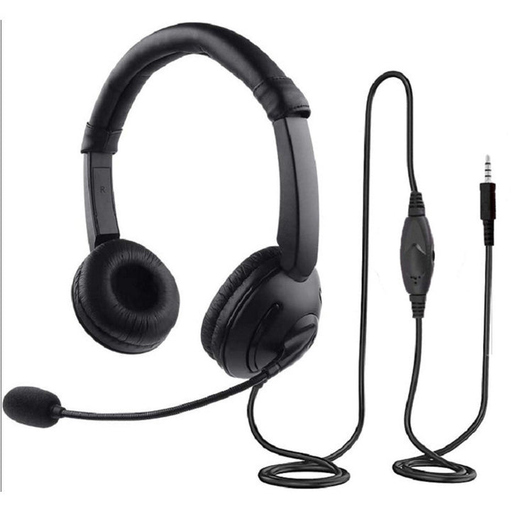Adjustable Stereo Headset Bowlift