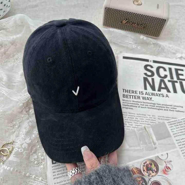 Women's Casual Denim Baseball Cap Bowlift