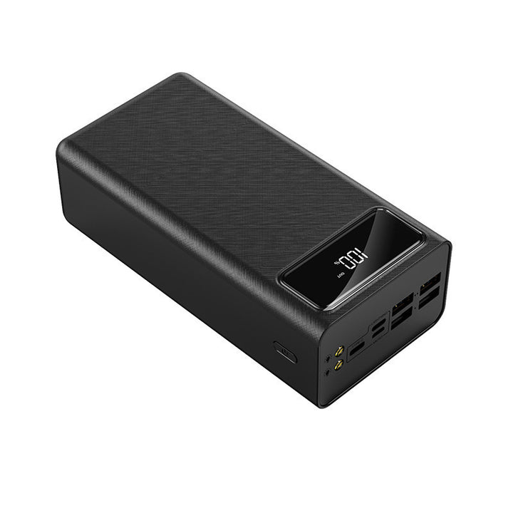 Power bank with digital charging status display from Bowlift