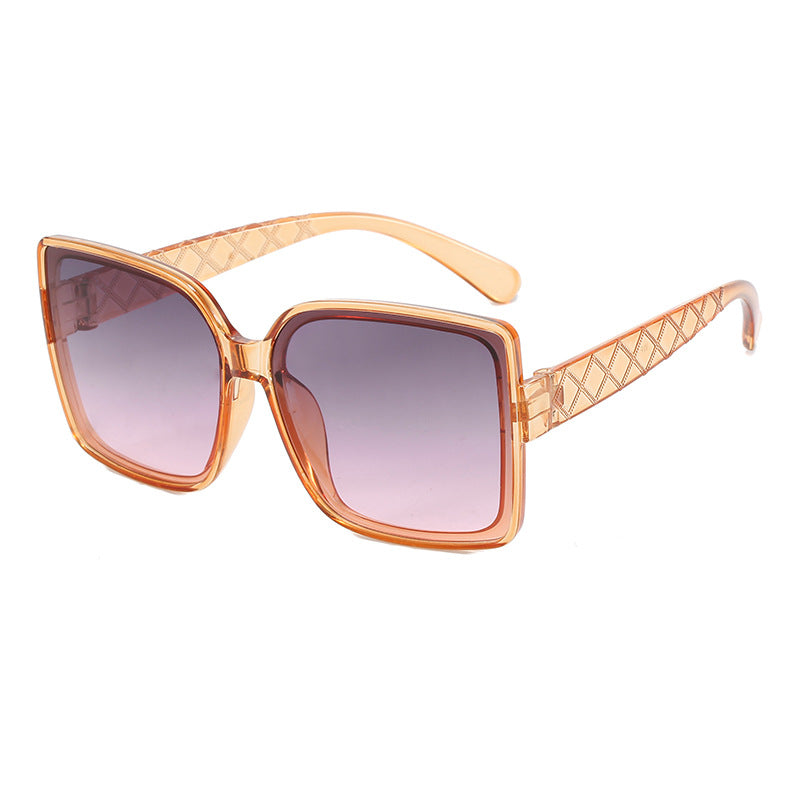 Women's fashionable square sunglasses with elegant frame Bowlift