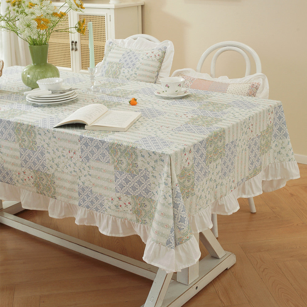 Vintage Patchwork Tablecloth