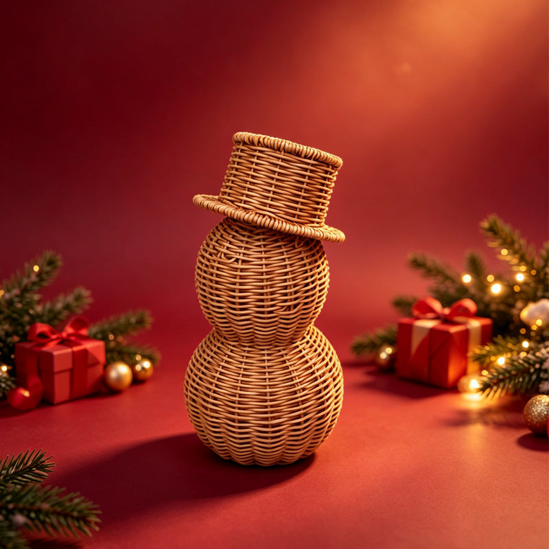 Decorative Wicker Nesting Basket Set Bowlift