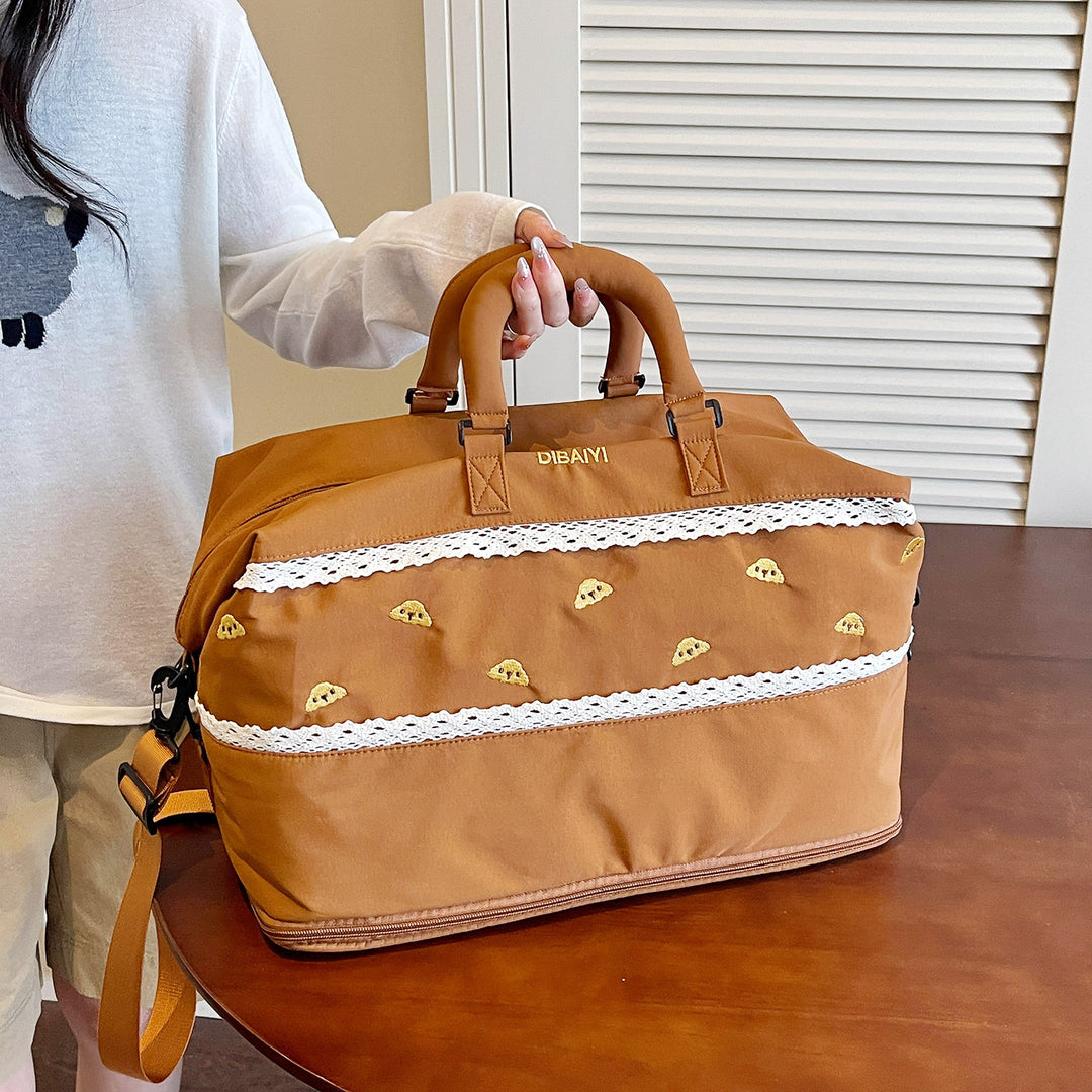 Fashionable Multi-Pocket Travel Duffle Bowlift