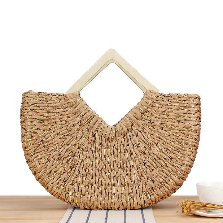 Elegant Macrame Handbag Bowlift