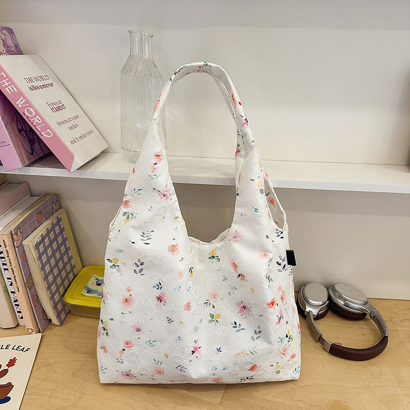 Floral Patterned Eco-Friendly Shopping Tote Bowlift