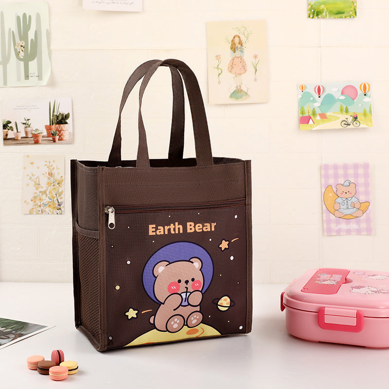 Space-Themed Insulated Lunch Carrier Bowlift