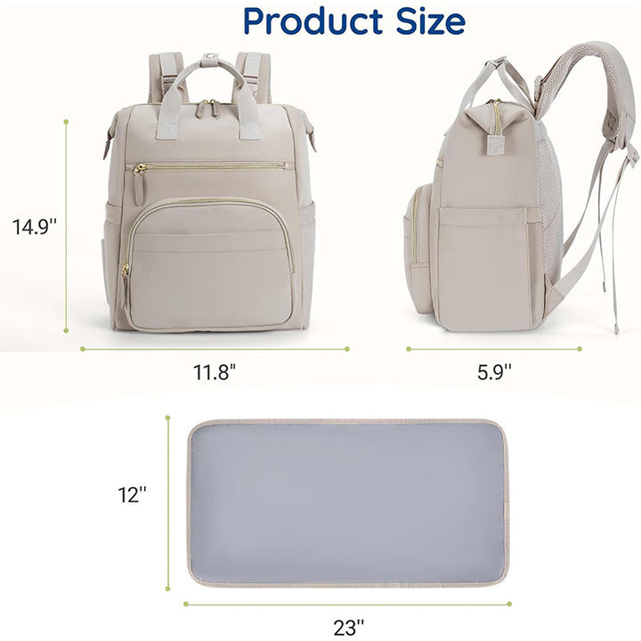 Multifunctional backpack with insulated laptop compartment and practical outer pockets Bowlift