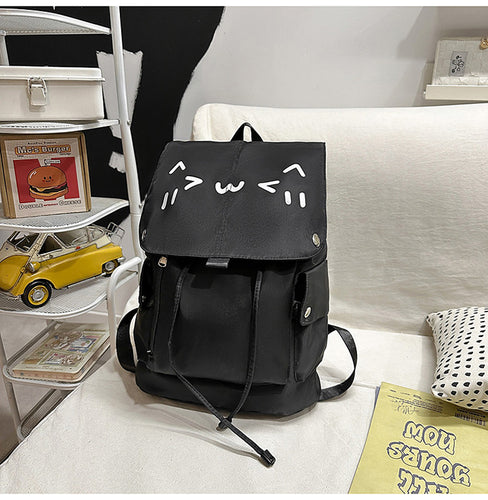 Cute Cartoon Face Backpack Bowlift
