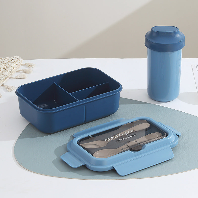 Airtight Bento Lunch Box with Removable Divider