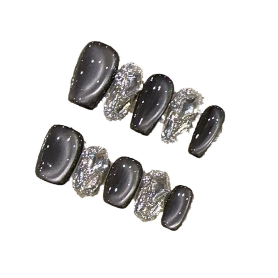 Premium Artistic Press-On Nail Set Bowlift