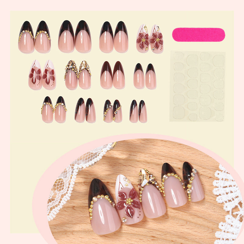 Premium Decorative Press-On Nails Bowlift