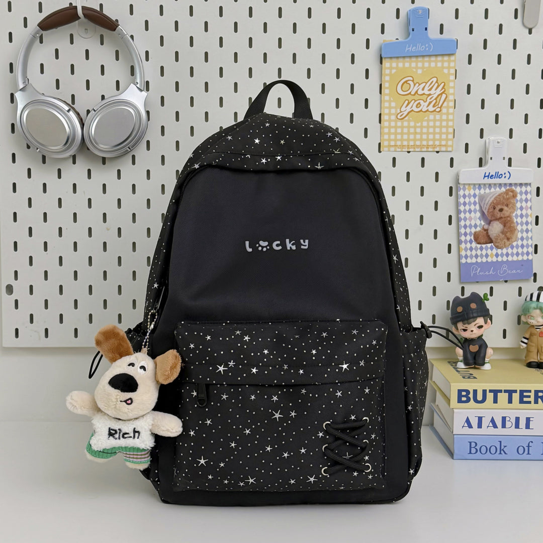 Fun Star Patterned Backpack